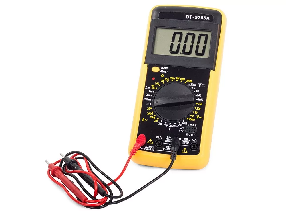 Digital Multimeter DT9205A: Buy Digital Multimeter True RMS Voltmeter Transistor Tester Best Price in Sri Lanka