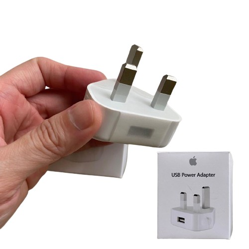 iPhone 5W USB Power Adapter UK plug Chargers