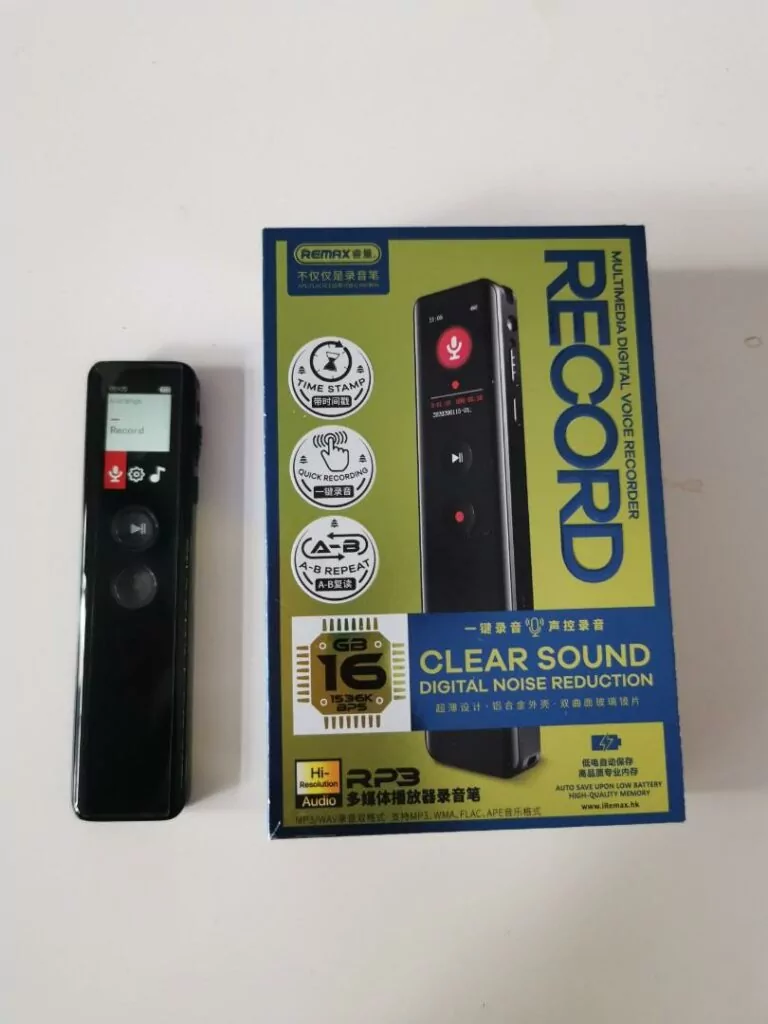 REMAX RP3 Digital Voice Recorder: Buy Digital Voice Recorder Best Price in Sri Lanka | ido.lk