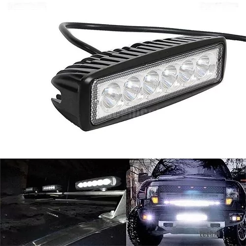 18W LED Work Light Bar Fog Lamp For Off Road SUV Car Car Care Accessories