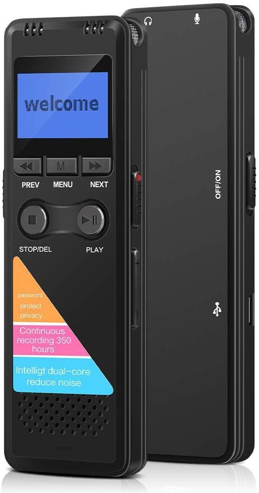 Professional Digital Voice Recorder: Buy Rechargeable long time Audio Recorder MP3 Player Voice Control Digital Voice Recorder for Meetings Best Price in Sri Lanka | ido.lk