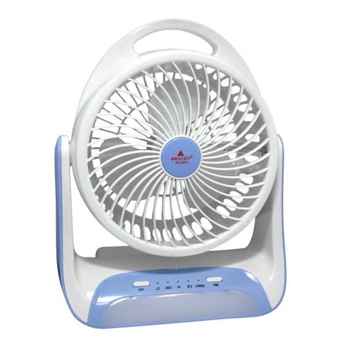 Rechargeable Mini Fan With Light: Bright Rechargeable Mini Fan With Light BR66RC Best Price in Sri Lanka | ido.lk