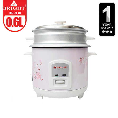 Small Rice Cooker 0.6 liter 500g Bright BR 830 Rice Cookers