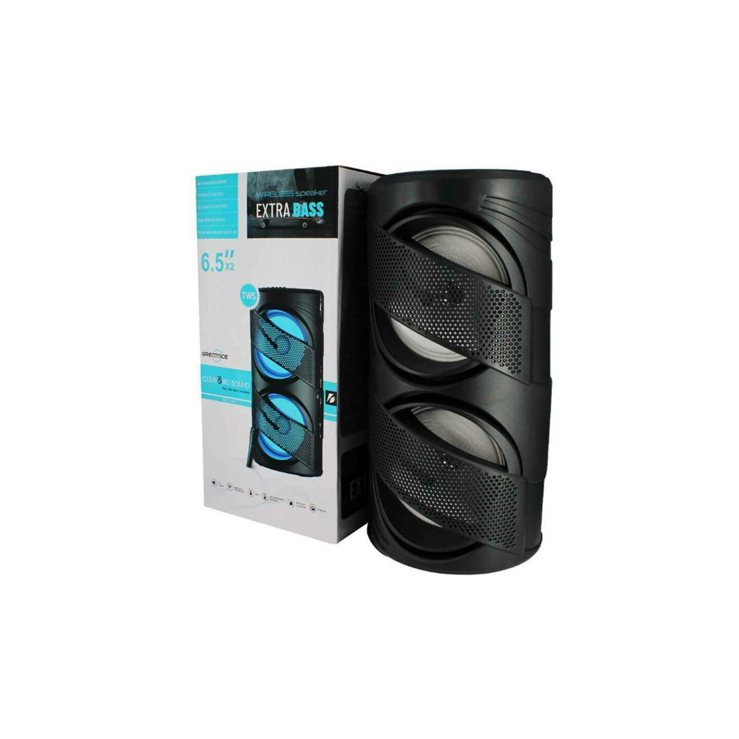 Portable Wireless Speaker with Wired Microphone GTS-1309: Buy Karaoke Bluetooth Speaker Best Price in Sri Lanka | ido.lk