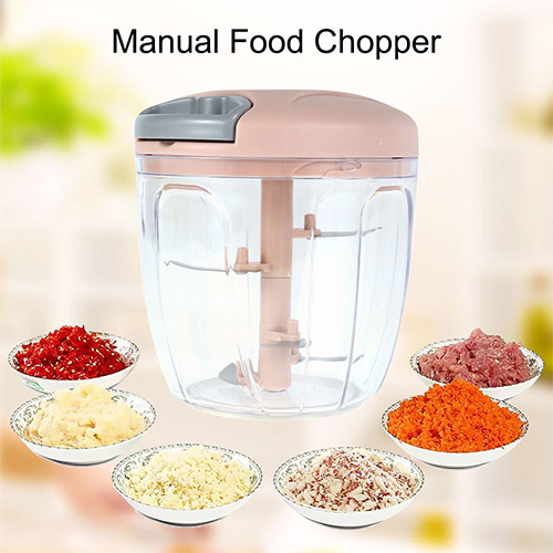 900ml Manual Food Chopper Multi-function Vegetable And Fruit cutter Kitchen & Dining