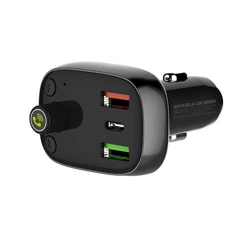 LDNIO Bluetooth FM Transmitter Triple USB Charger Car Care Accessories