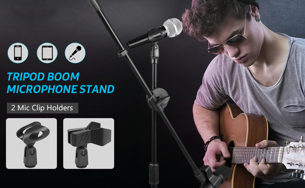 Microphone Stand Adjustable Mic Stand & Boom Sri Lanka | ido.lk