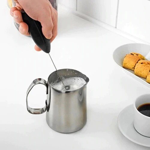 Mini Egg Beater Milk Frother Battery Operated Whisk Kitchen & Dining