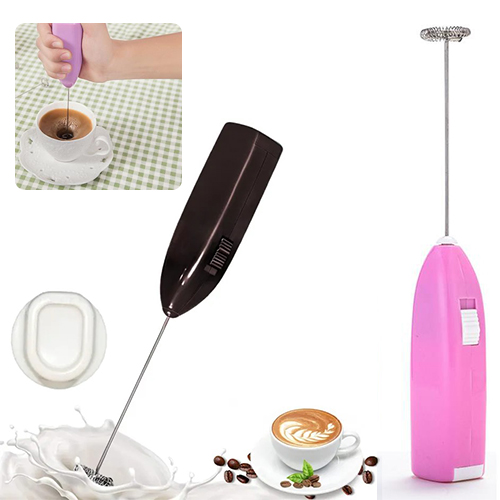 Mini Egg Beater Milk Frother Battery Operated Whisk Kitchen & Dining