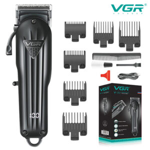 VGR Professional Rechargeable Hair Clipper V-282@ido.lk