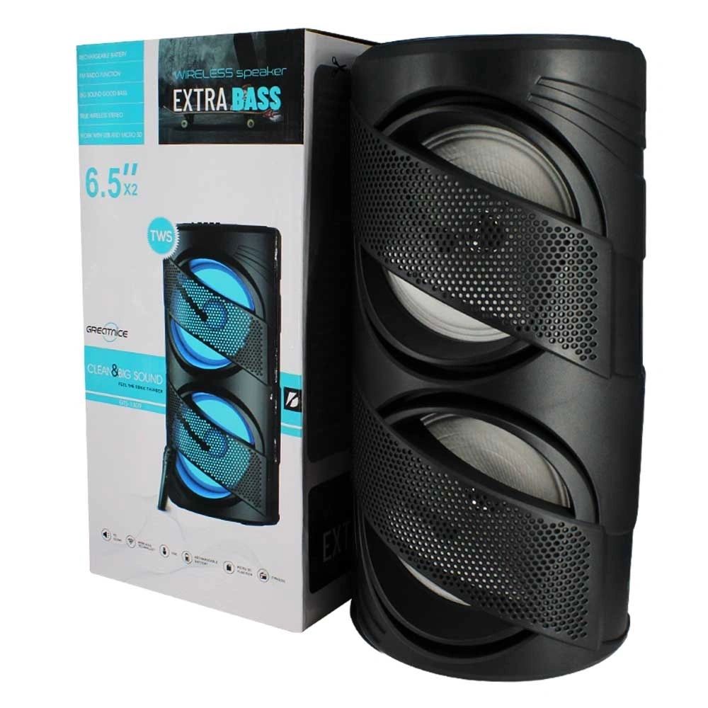 Portable Wireless Speaker with Wired Microphone GTS-1309: Buy Karaoke Bluetooth Speaker Best Price in Sri Lanka | ido.lk