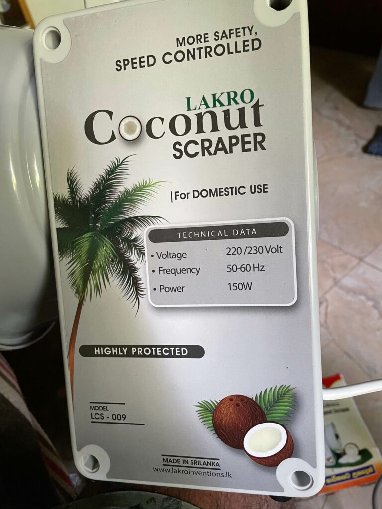 Electric Coconut Scraper Machine: Buy Electric Coconut Scraper Machine in Sri Lanka Best Price for Online Shopping | ido.lk