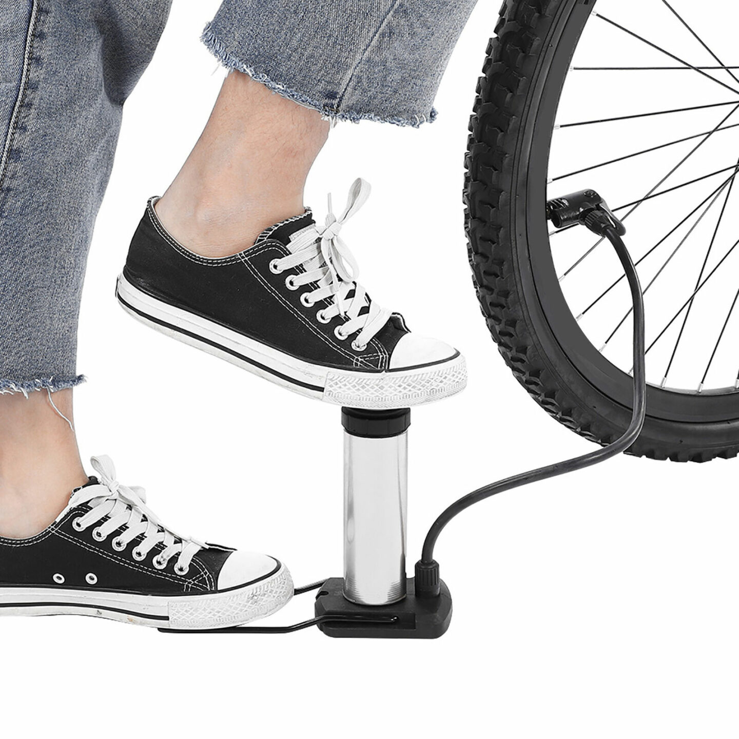 Portable Mini Foot Air Pump for Bicycle, Bike, and Car: Buy Portable Mini Foot Air Pump Best Price in Sri Lanka | ido.lk