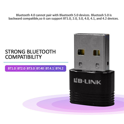 LB-LINK Mini Bluetooth 5.0 Wireless Dongle Computer Accessories