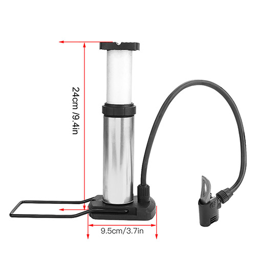 Portable Mini Foot Air Pump for Bicycle, Bike and Car Outdoor Accessories