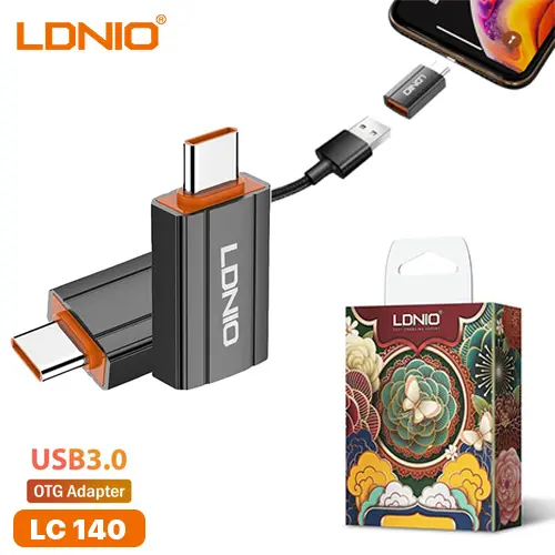 LDNIO USB C to USB Adapter LC140 Mobile Accessories
