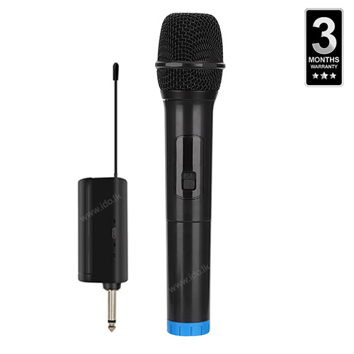 Professional Wireless Microphone UHF Karaoke Handheld Mic@ido.lk