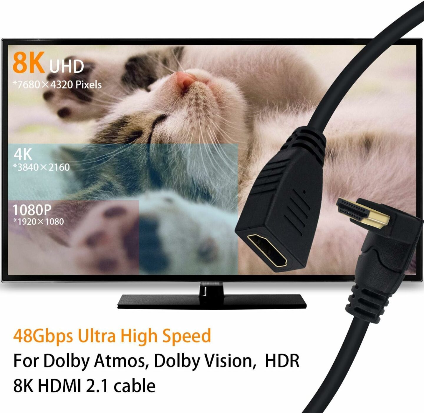 HDMI Extension Cable 90 Degree L-Type: Buy HDMI Extension Cable 90 Degree L-Type Best Price in Sri Lanka | ido.lk