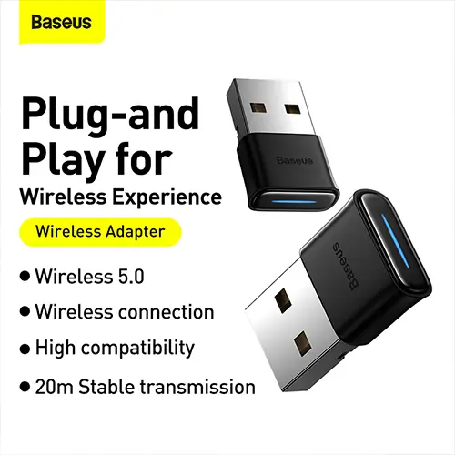 Baseus Wireless Bluetooth 5.0 Adapter BA04 Computer Accessories