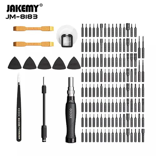 JAKEMY JM 8183 Screwdriver Set 145 in 1 Precision tool kit Computer Accessories