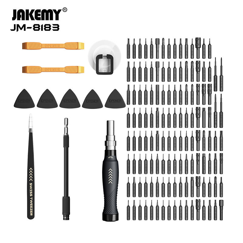 JAKEMY JM 8183 Screwdriver Set 145 in 1 Precision tool kit: Buy JAKEMY JM 8183 Screwdriver Set Best Price in Sri Lanka | ido.lk