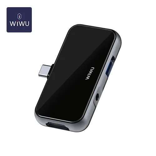 WIWU 4 in 1 USB C HUB – T5 Pro Mobile Accessories