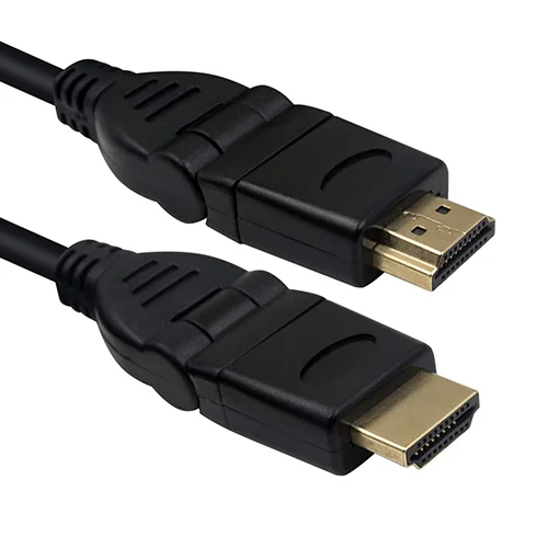 360 Rotatable Angled HDMI Cable 1.5M Computer Accessories