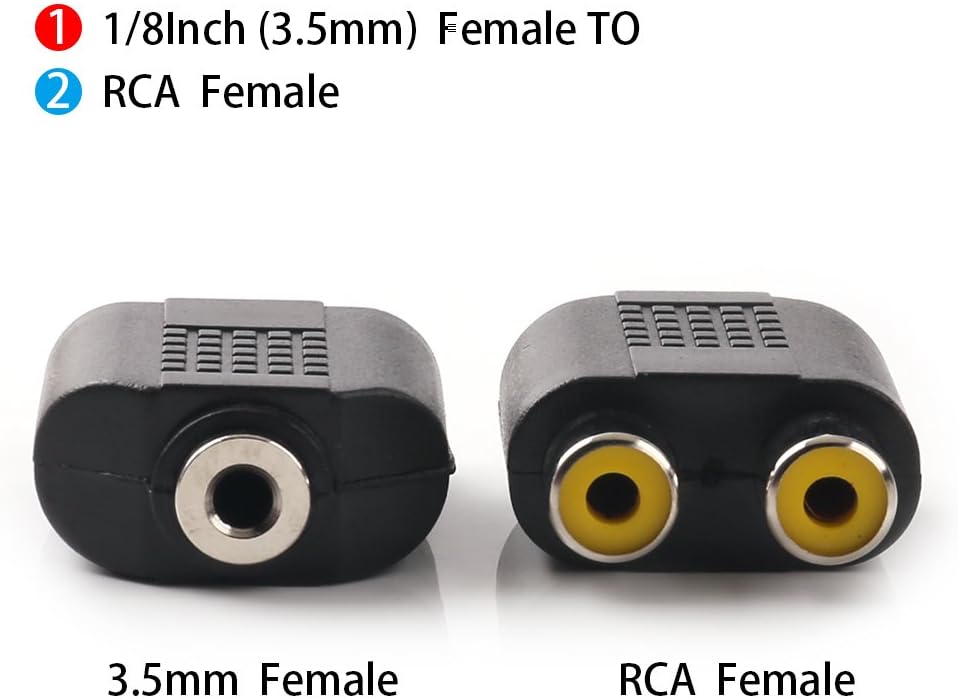 3.5mm Female to 2 RCA Female Converter: Buy 3.5mm Female to 2 RCA Female Converter Best Price in Sri Lanka | ido.lk