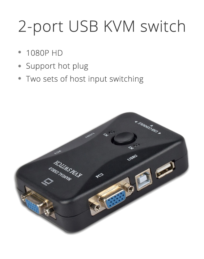 2 Port USB Manual KVM Switch: Buy 2 Port USB Manual KVM Switch Best Price in Sri Lanka | ido.lk
