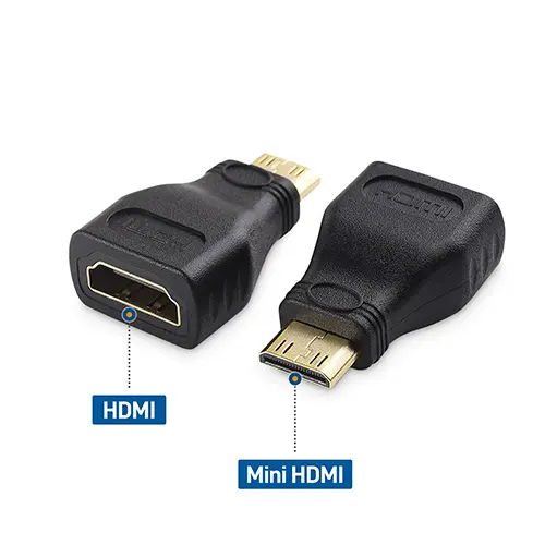 Mini HDMI to HDMI Converter Computer Accessories