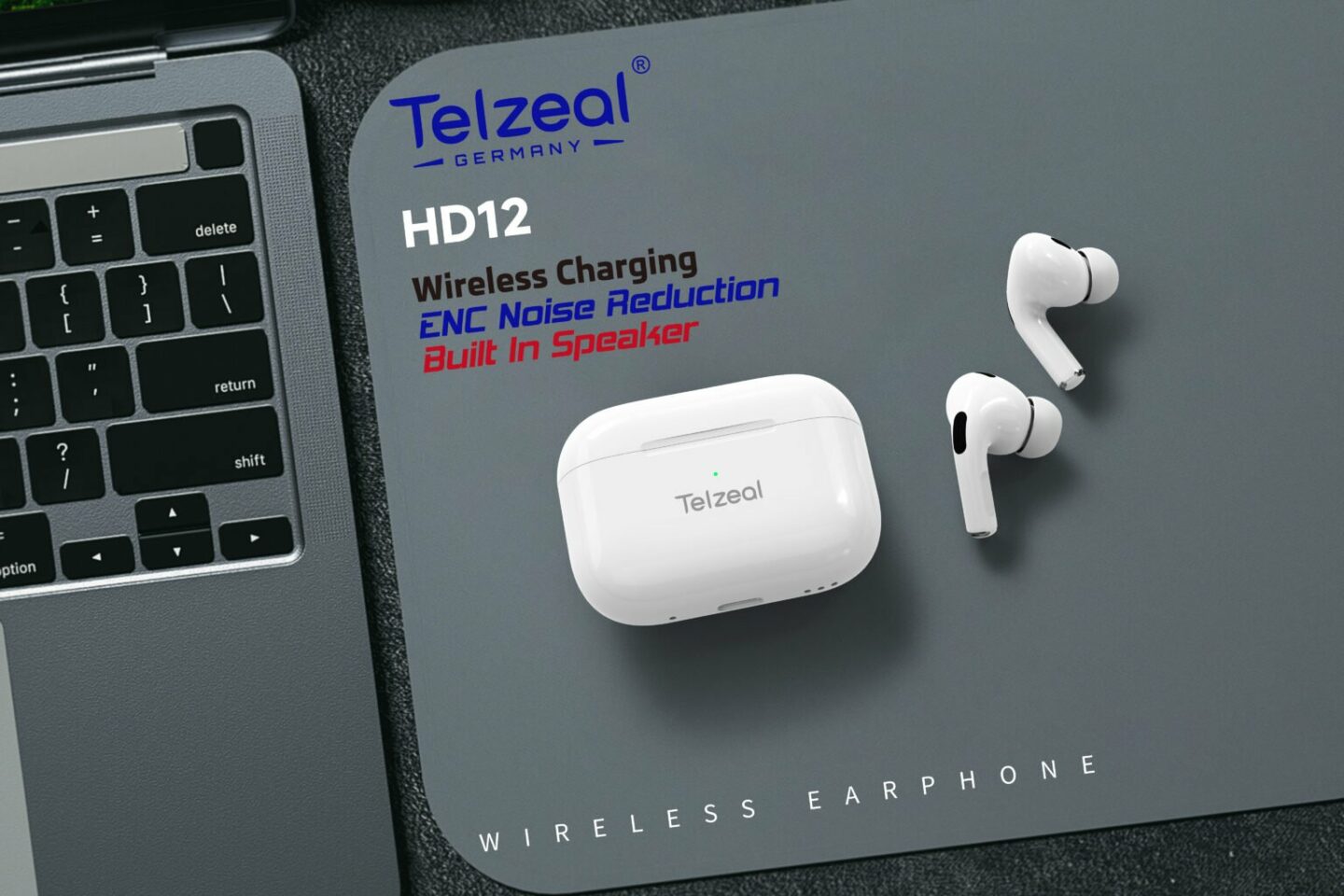 Telzeal HD12 Wireless Bluetooth Earbuds: Buy Telzeal HD12 Wireless Bluetooth Earbuds Best Price in Sri Lanka | ido.lk