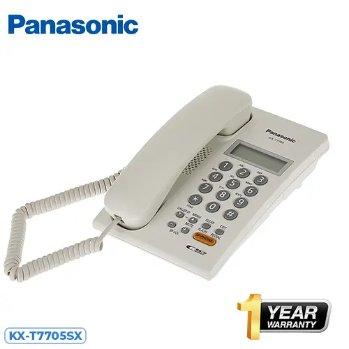 Panasonic Corded Landline Telephone KX-T7705SX Land Phone