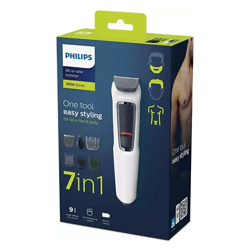 Philips 3721/65 7 in 1 Multi Grooming Trimmer Series 3000 Trimmers