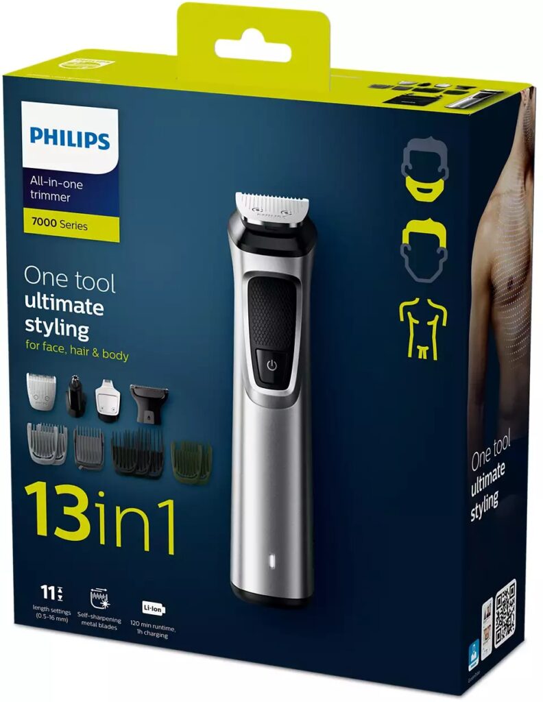 Philips 7715/65 Grooming Kit 13 in 1 Trimmer Series 7000: Philips 7715/65 Grooming Kit 13 in 1 Trimmer Best Price in Sri Lanka | ido.lk