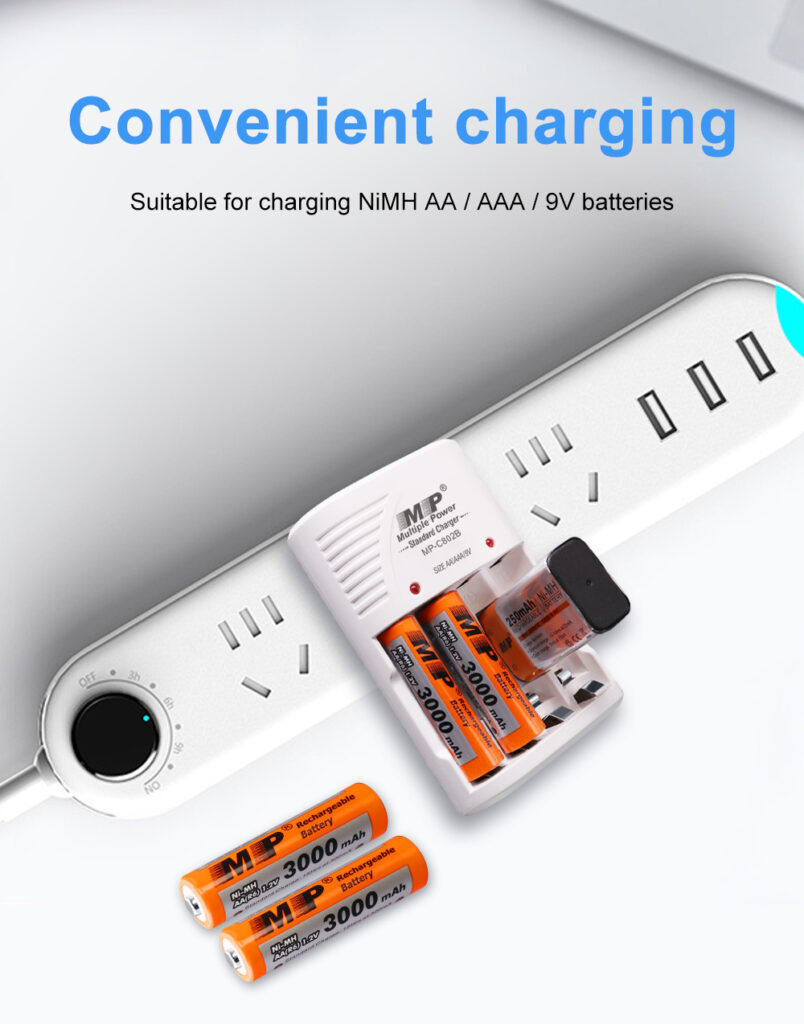 Rechargeable Battery Charger For AA, AAA, 9V Batteries: Buy Rechargeable Battery Charger Sri Lanka | ido.lk