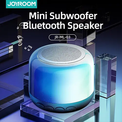 Joyroom Bluetooth Wireless Speaker JR-ML03 with RGB Light Wireless Speakers