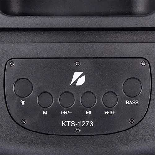 Portable Karaoke Wireless Speaker KTS-1273 Audio