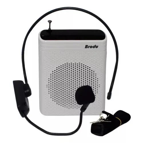 Portable Speaker with Wireless Microphone BTS1383 Wireless Speakers