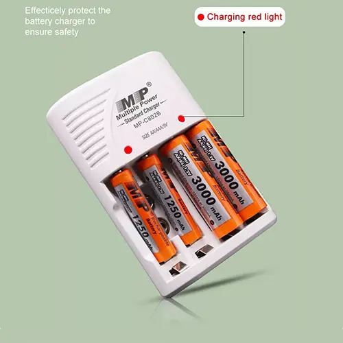 Rechargeable Battery Charger For AA, AAA, 9V Batteries Battery