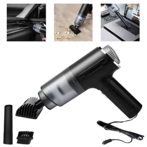 Handheld Car Vacuum Cleaner 12V Powerful Suction Car Care Accessories