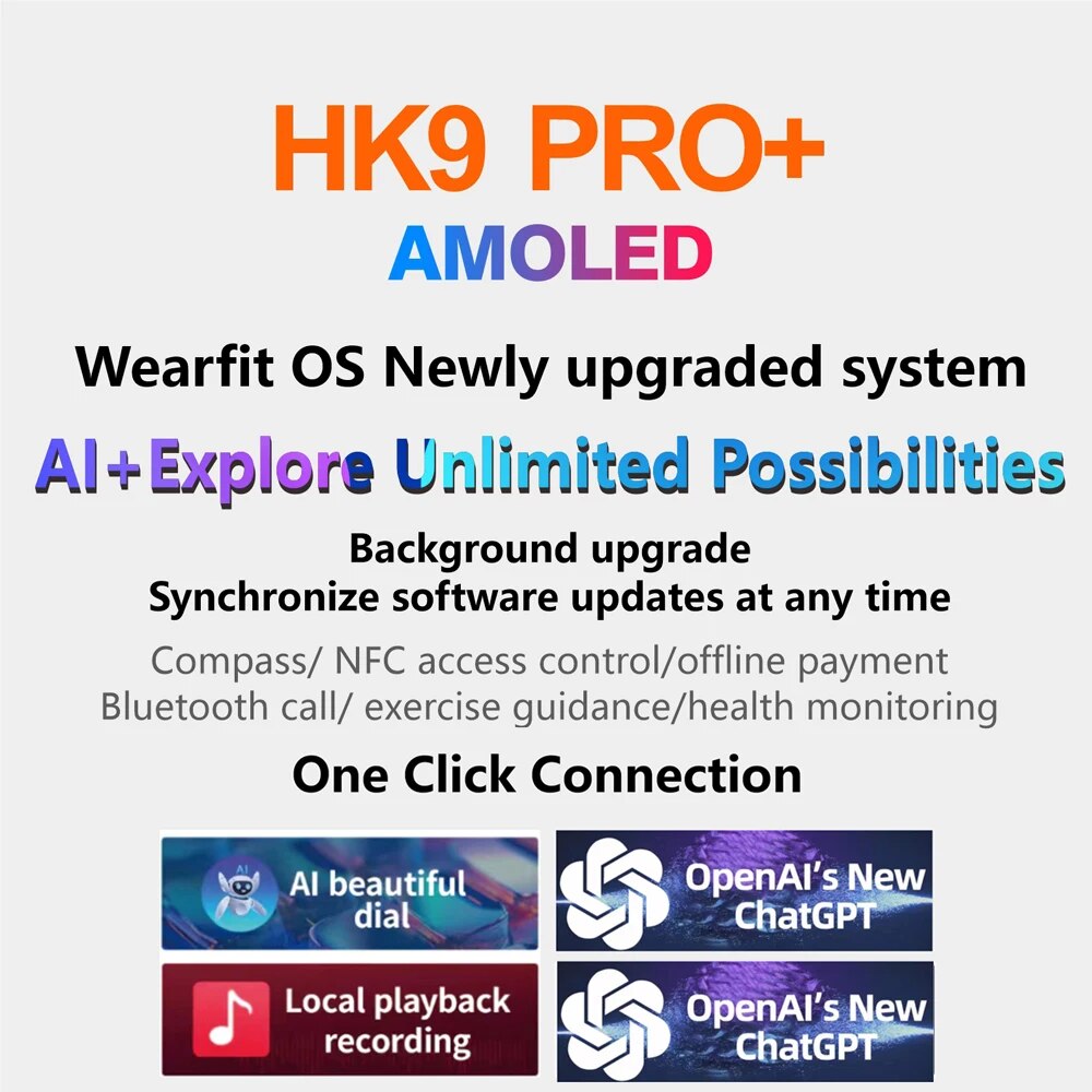 HK9 Pro Plus Smart Watch Gen3 AMOLED Smartwatch: Buy HK9 Pro Plus Smart Watch in Sri Lanka | ido.lk