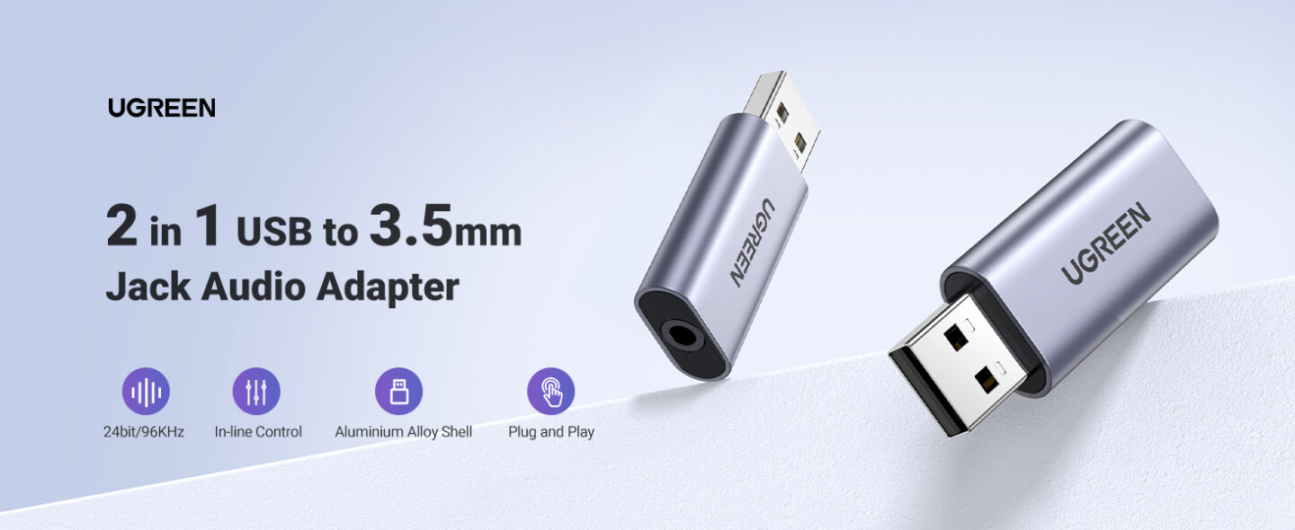 UGREEN USB to 3.5mm Jack External Sound Card: Buy UGREEN USB to 3.5mm Jack External Sound Card in Sri Lanka | ido.lk