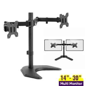 Dual Monitor Desk Stand Mount 14inch – 30inch Gadgets & Accesories