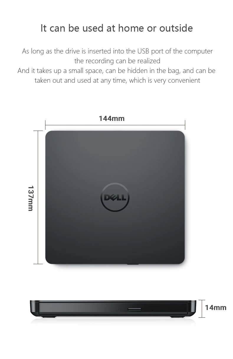 Dell USB External DVD Writer RW Drive DW316 ido.lk