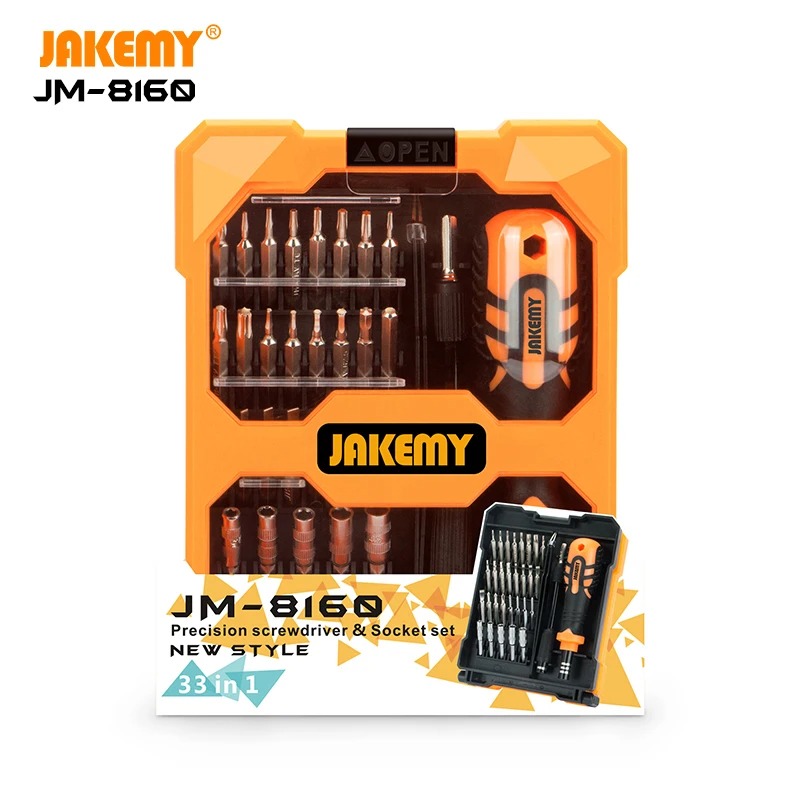 33 in 1 Professional Precision Screwdriver JAKEMY JM-8160 : Buy 33 in 1 Professional Precision Screwdriver in Sri Lanka