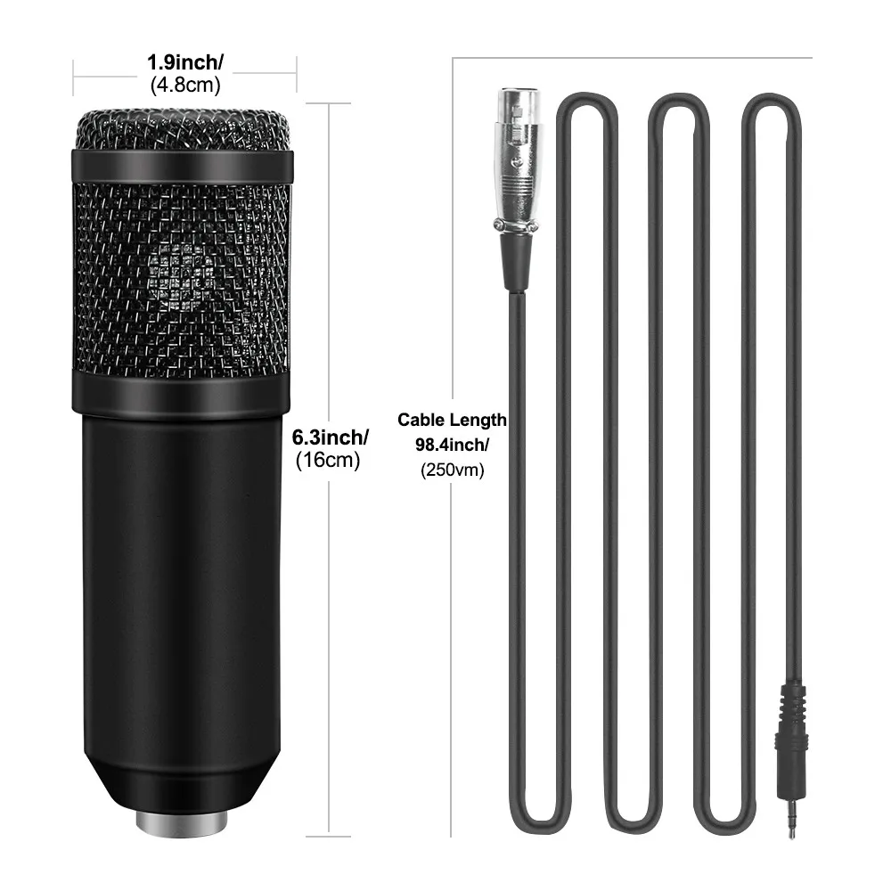 Professional Recording Condenser Microphone: Buy Professional Recording Condenser Microphone in Sri Lanka | ido.lk