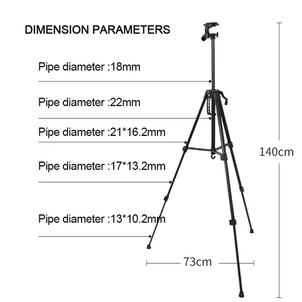 3366 Portable Tripod Stand for Phone/DSLR Camera ido.lk