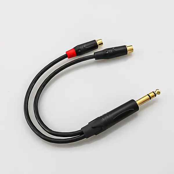 RCA Home Audio Stereo Audio Cables Axiom Axiom 6Ft 3.5Mm Stereo To 2 X ...