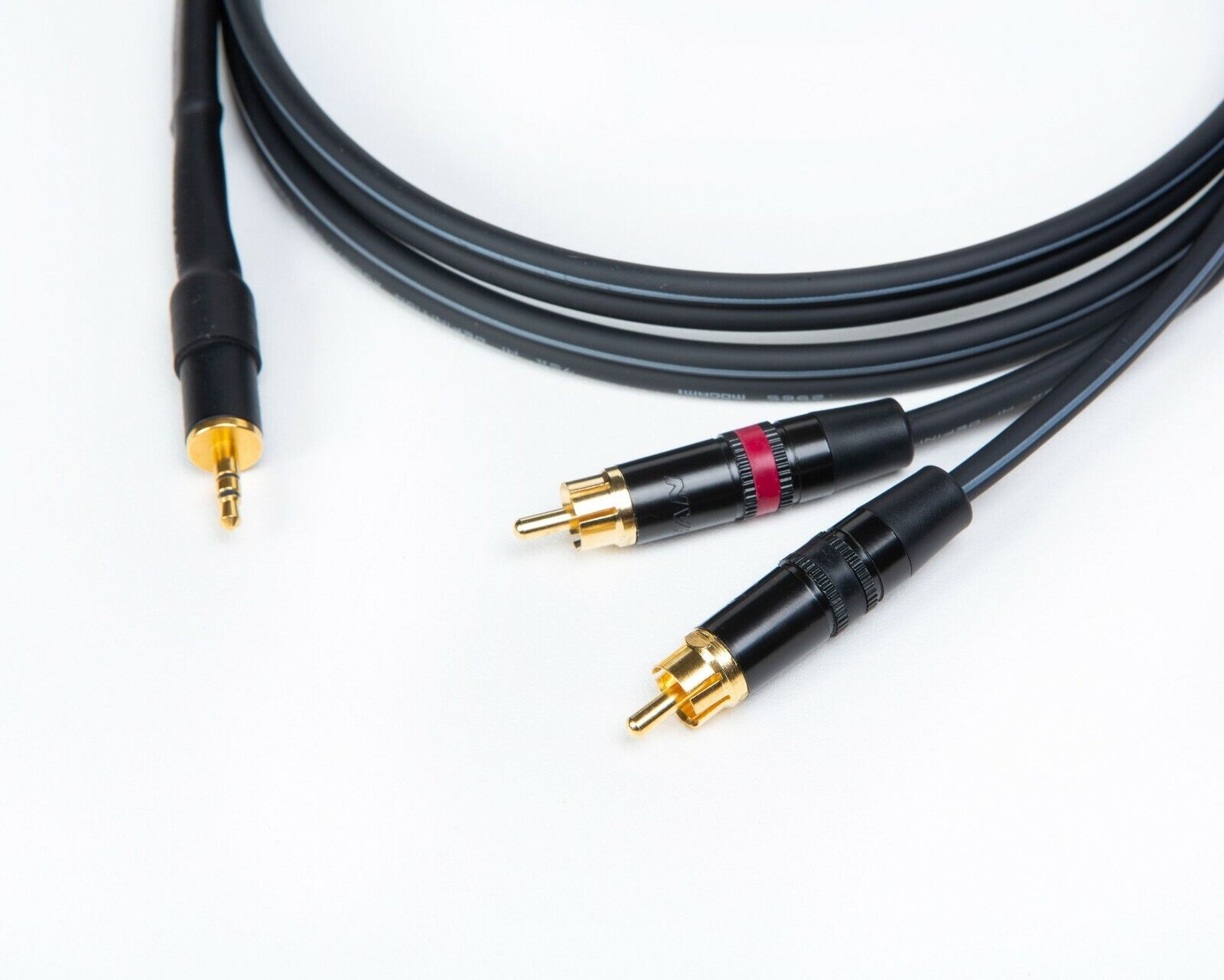 Cable RCA HiFi 3.5mm a 2RCA Cable de Audio para Amplificadores Home
