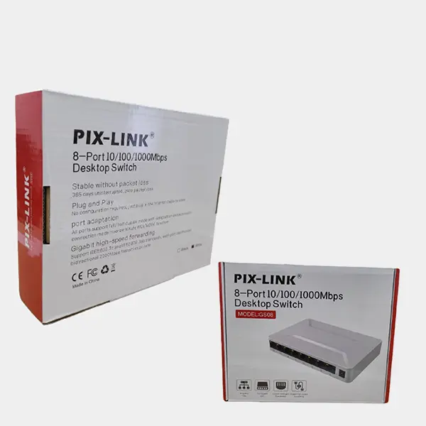 8 Port Gigabit Network Switch PIX-LINK GS08 10/100/1000Mbps in Sri Lanka | ido.lk